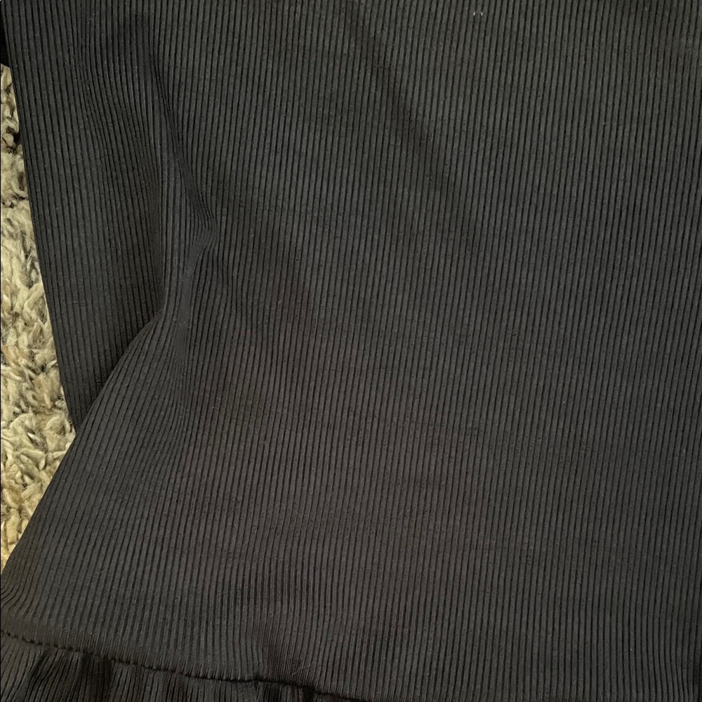 Black Long Sleeve Romper - Picture 3 of 10